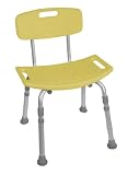Axis Medical Bath Safety Aluminum Standard Yellow Deluxe Bath Bench w/ Back Axis Medical Bath Safety Aluminum Standard Yellow Deluxe Bath Bench w/ Back