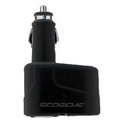 Universal Twin Car 12v Socket Adapter for Multiple Charging - iPod, iPhone, Cellphones, MP3 Players and more!