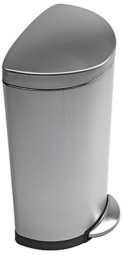 simplehuman ダストボックス セミラウンドカン 30L ステンレス CW1825 とても使いやすいです