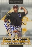 Adrian Burnside, Pittsburgh Pirates Autographed Card