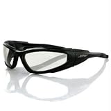 Low Rider Sunglasses, Black Frame, Clear Lens