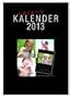 Kalender zum selbstgestalten f�r Fotos bis 10x15 schwarz/wei�