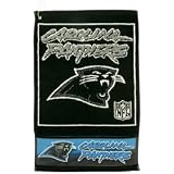 Carolina Panthers Woven Jacquard Golf Towel