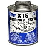 Oatey 30812 X-15 PVC Solvent with Dauber, 16-Ounce