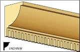Dollhouse Miniature Crown Molding/Cornice