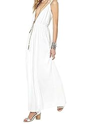 Sexy V-neck Spaghetti Strap Chiffon/Cotton Evening Dress/Party Dress/Tunic/Maxi Dress 