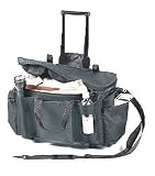 Uncle Mike's Wheeled Sportsmen's Equipment Bag with Large, Lockable Main Compartment, Black
