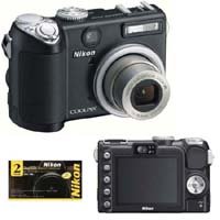 Coolpix P5000 Digital Camera With Case and Extended Warranty