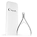 Cuticle Nipper Cutter - Removes Dead Skin - Stainless Steel with Storage Case