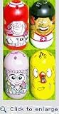 Mighty Beanz 2009 Series 1 Lot of 4 RANDOM Single Beanz