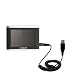 Search Our Specialty Mall : Coiled Power Hot Sync and Charge USB Data Cable w/ Tip Exchange for the Amcor Navigation GPS 3600 3600B - Gomadic Brand