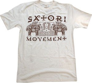 Satori T-Shirt: Pachyderm [X-Large] Natural Hemp