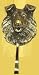 Collie Dog Brass Door Knocker