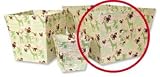 Large Fabric Storage Bin- Jungle Jam Animals Percale Covered Wire Frame; 18 X 14 X 10