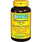 Good N Natural - Resveratrol 250 mg Plus Red Wine Extract - 60 Softgel