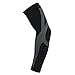 B-Driven Sports - Graduated Compression Arm Sleeves, Medical Grade 20-30mmHg for Men Women, Baseball, Basketball, Volleyball, Weightlifting, Athletic Lymphedema Circulation - Black & Medium (1 Pair)
