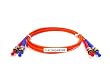 Fiber Optic Cable, ST/ST, Multi Mode, Duplex - 5 meter (62.5/125 Type)