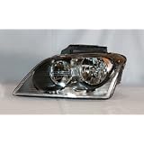 2005-2006 CHRYSLER PACIFICA HALOGEN AUTOMOTIVE REPLACEMENT HEAD LIGHT LEFT TYC... by TYC
