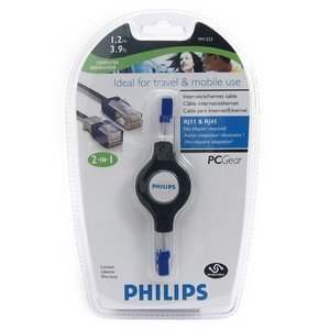 Philips USA Pm1223 - Retractable Rj45/rj11 Slider
