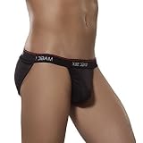 Hot Deals Men's 100% silk stretch knit Wide Band pouch Mustang Bikini Shop