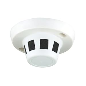 R-Tech Smoke Detector Hidden Covert CCTV Camera with 1/3