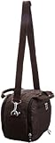 Kipling Womens Palmbeach Satchel Brown Snake K10703