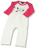 Dotty About Daddy Funky Baby Gro (Pink Sleeves)
