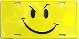 LP - 392 Attitude Smiley Face License Plate - 6354
