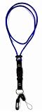 Body Level Cellular phone and Badge Strap with Titanium, Tourmaline, and Germanium