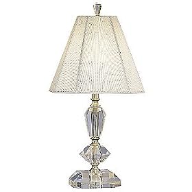 Crillon Small Crystal Table Lamp by Robert Abbey