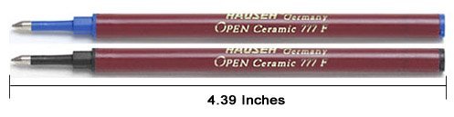 Hauser 777 Rollerball Refills - 6 Pack - Black