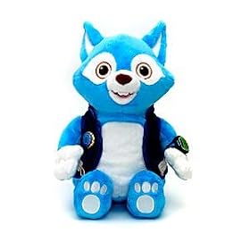 Disney, Special Agent Oso's training companion, Agent Wolfie, 42 cm, Plush Soft Doll Toy