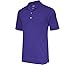 adidas Golf Men's Solid Polo Jersey, Night Flash/Black, X-Large