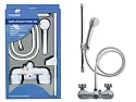 Croydex Ab210022 Bath Shower Mixer Set Wte