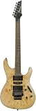 Ibanez S770PB (Poplar Burl Natural Flat) (S-Series, Poplar Burl Nat)