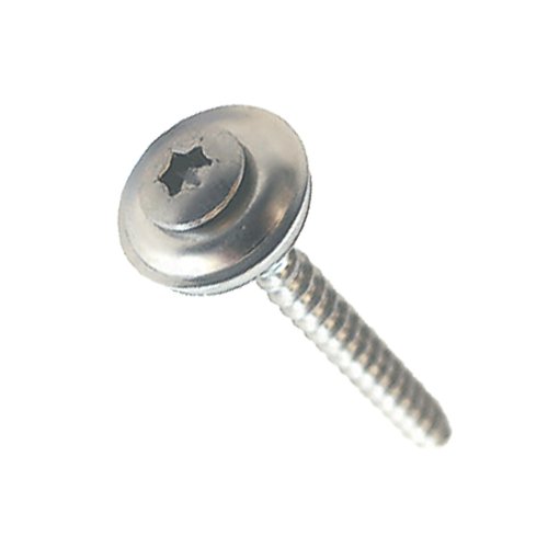 100 Spenglerschrauben Edelstahl 4,5x45mm mit Dichtscheibe d=15mm A2 TORX Schrauben (005303)