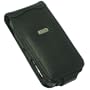 Prima Premium Leather Flip Case for Nokia N800-Black