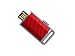 Retractable 4GB USB 2.0 Flash with Drive ReadyBoost Red, S701