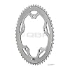 Shimano 105-5600 2x10sp chainring, 130BCD - 52t silver