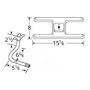Music City Metals 10101-70601 Stainless Steel Burner Replacement for Select Charmglow Gas Grill Models