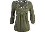 Misses One World Crochet Knit Tunic