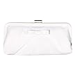 Mini Bow Clutch - White