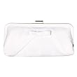 Mini Bow Clutch - White