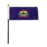 Vermont Flag 4 x 6 inch