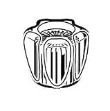 American Standard M908423-0070A Large Acrylic Knob Handle For Colony, Clear