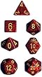 Polyhedral 7-Die Speckled Dice Set - Mercury (d4, d6, d8, d10, d12, d20 & d00)
