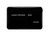 maxell モバイル充電バッテリー「mobile VOLTAGE」 2000mAh ブラック MLPC-2000BK