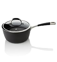 20cm Hard Anodised Aluminium Saucepan