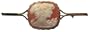 Romantica Master Carved Cameo Bar Pin Sterling Silver 18k Gold Overlay Italian