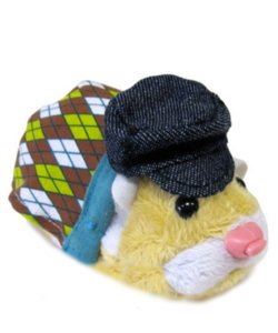 Zhu Zhu Pets Series 2 Hamster Outfit Argyle Sweater Hat Hamster NOT Included!